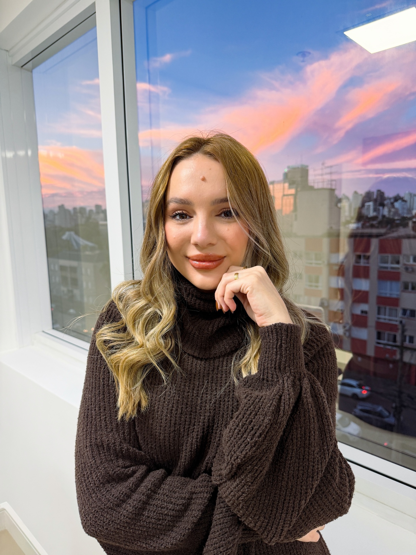 Letícia Miranda em atendimento
